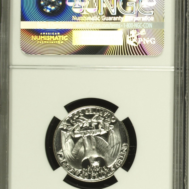 1956 25C Washington SILVER PROOF Quarter, NGC PF68 CAMEO (75046) 1956 25C Washington SILVER PROOF Quarter, NGC PF68 CAMEO (75046)