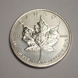 2007 QUEEN ELIZABETH II 5 DOLLAR SILVER  COIN (CANADA)  REVERSE