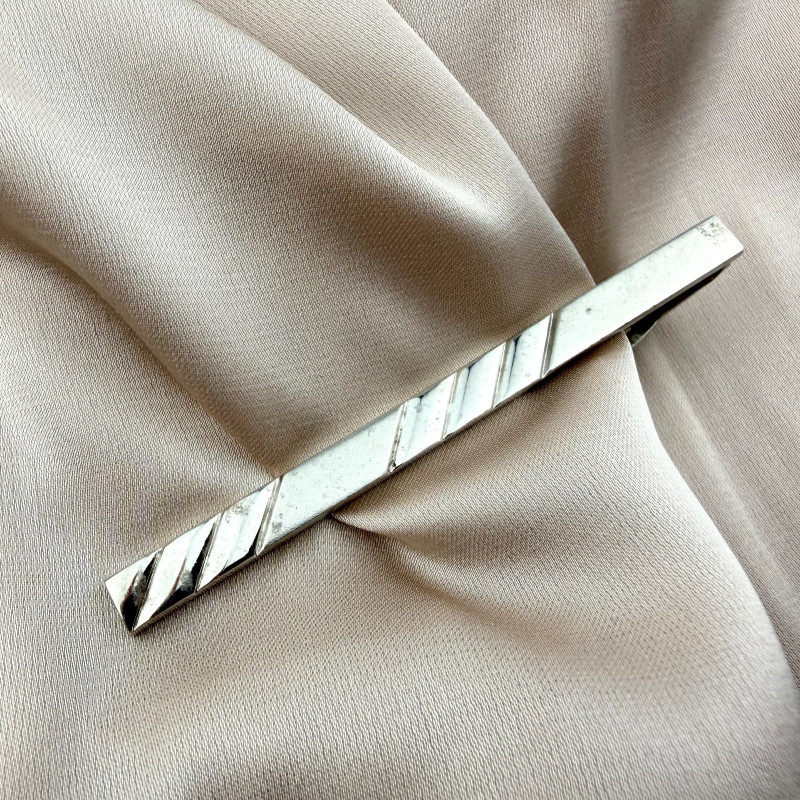 Silver Color Classic TIE PIN for Men and Boys