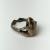 JAMES YESBERGER VINTAGE 70'S STERLING SILVER FROG/PRINCE RING SIZE 8