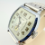 Vintage Bulova Tonneau Ladies Watch White Dial Arabic Numerals Speidel Bracelet