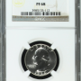 1964 25C WASHINGTON PROOF SILVER QUARTER NGC PF68 