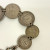 Great Britain 1896-1940 Coins George IV Silver Bracelet, 24 grams Great Britain 1896-1940 Coins George IV Silver Bracelet, 24 grams