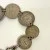 Great Britain 1896-1940 Coins George IV Silver Bracelet, 24 grams