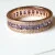 Shashi Lavashing Pink Rubies & Diamond Round Woman Ring Size 6 