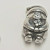 Sterling Silver Little Boy with flower Symbol Screw-on Bead for Charm Bracelets