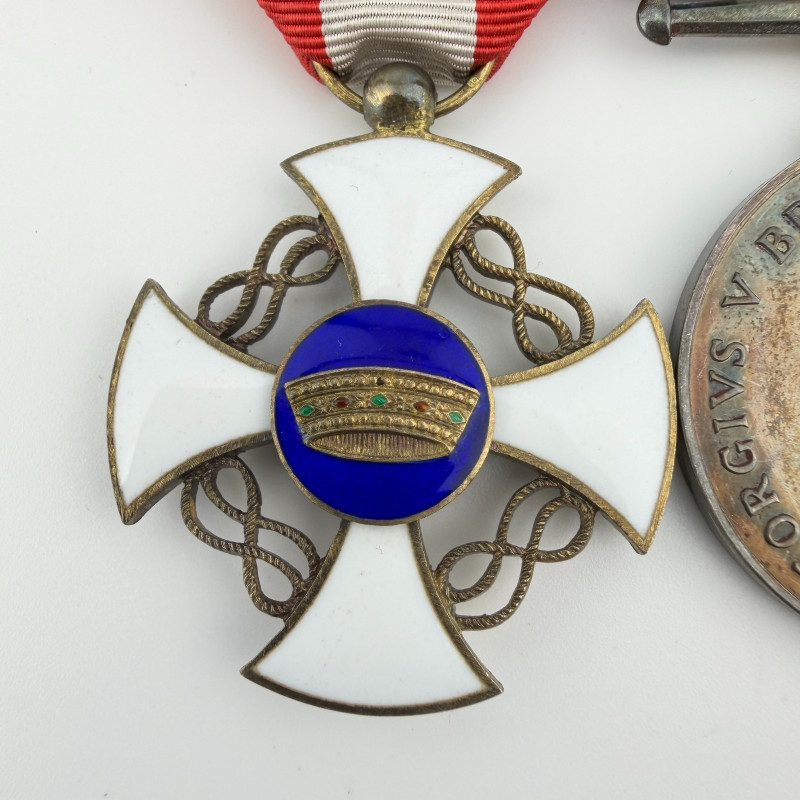 Rare WWI British Medal Group with Italian War Medal in Spink & Son Case