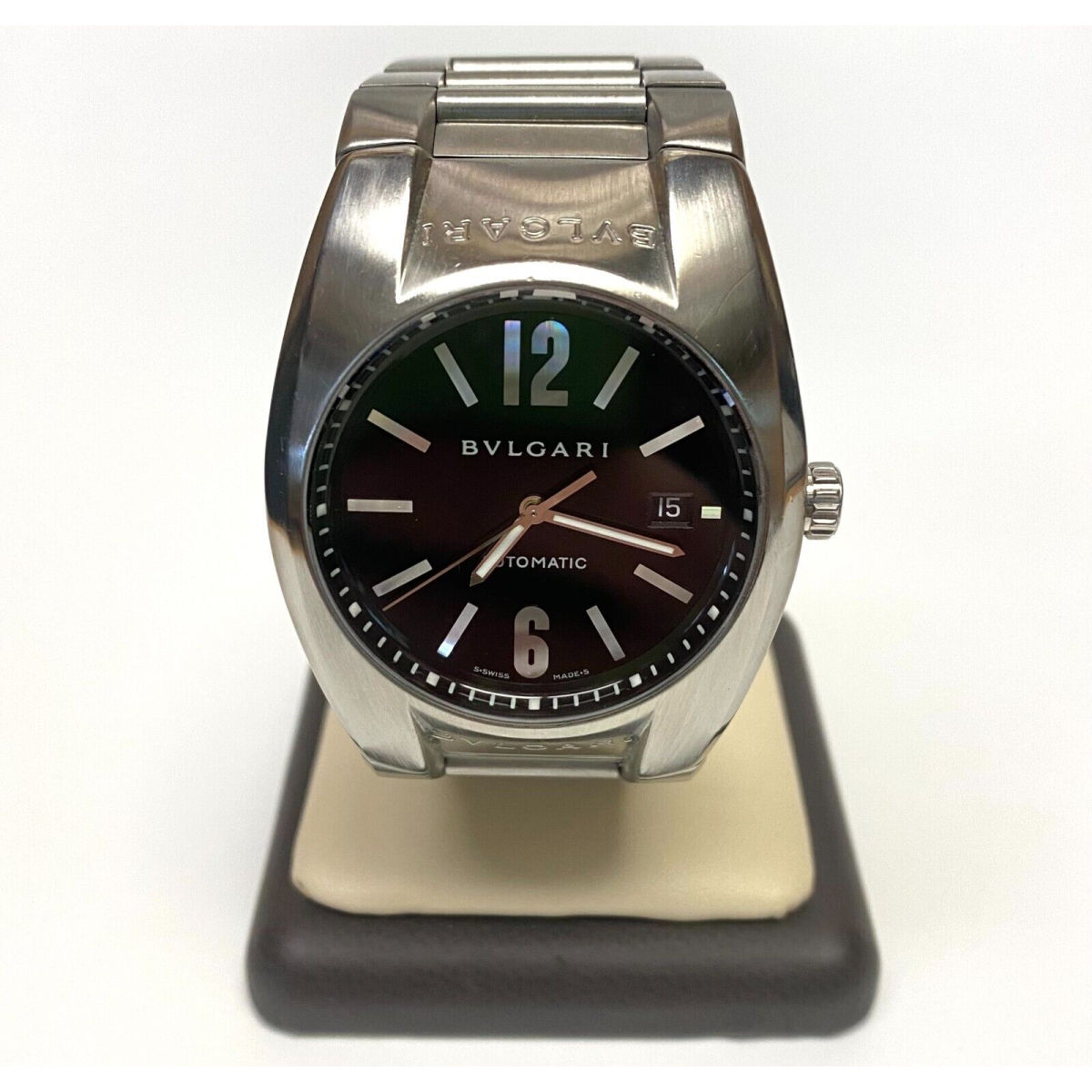 Wristwatch USED BVLGARI Ergon EG40S Automatic Stainless Steel