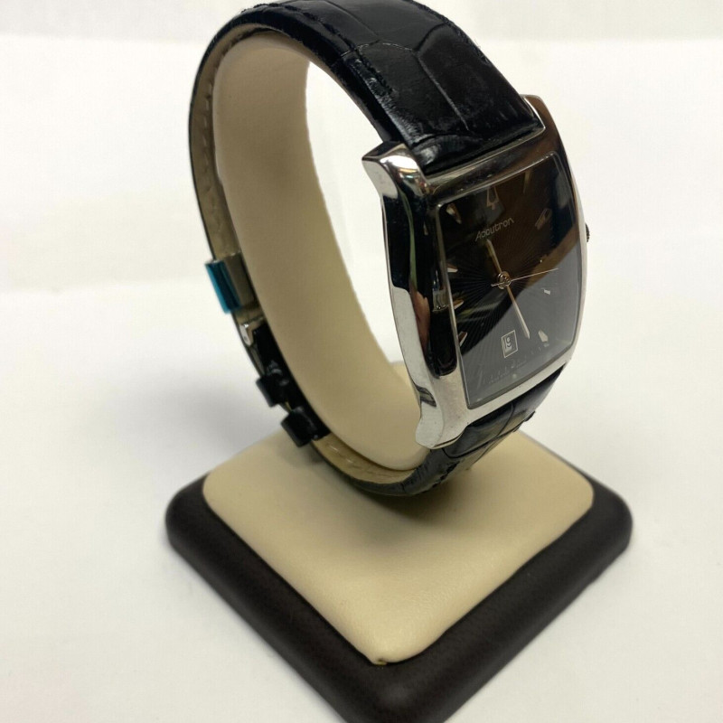 Bulova A3 Accutron Sapphir Crystal Black/Leather Watch