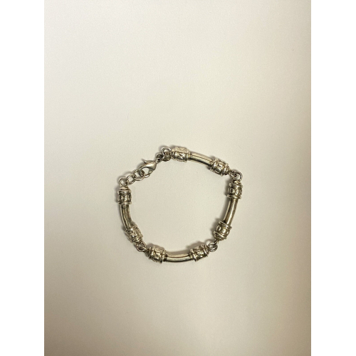 Sterling Silver 925  Link Bar Bracelet 