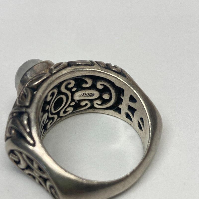 Samuel Behnam BJC Sterling Silver Moonstone Ring, size 10