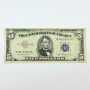1953 Series $5 Blue Seal Silver Certificate - Palindrome 1551 & Double - 99