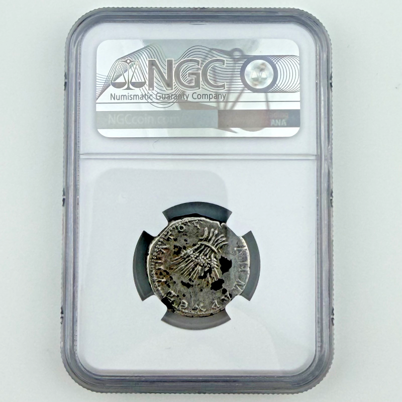 ARABIA PETRAEA, BOSTRA Trajan, AD 98-117 AR Tridrachm – NGC Ch VF