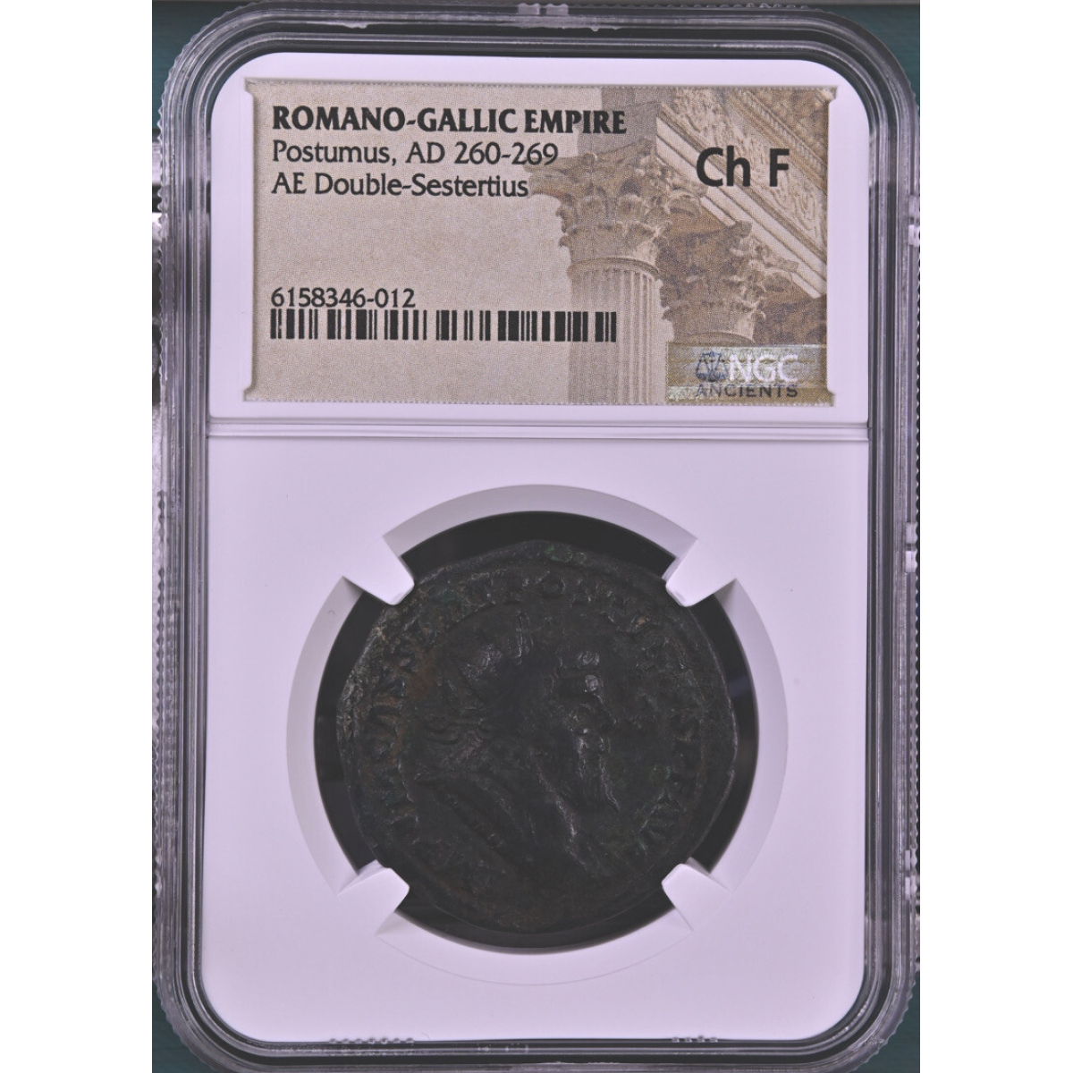 ROMANO GALLIC EMPIRE Postumus AD260-269 AE Double-Sestertius
