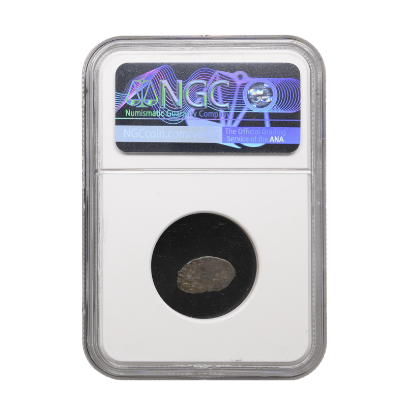 RUSSIA ALEXEY MIKHAILOVICH KOPEK 1645-76, MINT ERR., FLIPOVER DOUBLE STRIKE VF30