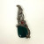 A Vintage Sterling Silver Jade, Marcasite and Garnet stones brooch A Vintage Sterling Silver Jade, Marcasite and Garnet stones brooch