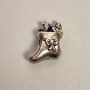 Authentic Pandora Santa's Stocking Charm - Sterling Christmas 791038 Retired