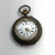 Antique Silver Pocket Watch Cylindre