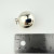 Vintage Silver Jingle Ball Pendant Hollow Harmony Sphere Rattle Charm