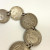 Great Britain 1896-1940 Coins George IV Silver Bracelet, 24 grams Great Britain 1896-1940 Coins George IV Silver Bracelet, 24 grams