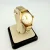 Vintage Bucherer 17 Jewels Swiss Ladies Watch Gold Speidel Bracelet 17250, 6 in
