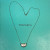 Tiffany & Co Elsa Peretti Sterling Silver Kidney Bean Pendant Necklace Tiffany & Co Elsa Peretti Sterling Silver Kidney Bean Pendant Necklace