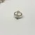Pandora Heart Charm Retired Super Pretty Pink Rhodolite Sterling Silver 925 ALE