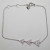 Shashi Sterling Silver Triangular Shaped Studded Bracelet Shashi Sterling Silver Triangular Shaped Studded Bracelet