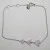 Shashi Sterling Silver Triangular Shaped Studded Bracelet 