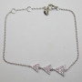 Shashi Sterling Silver Triangular Shaped Studded Bracelet 