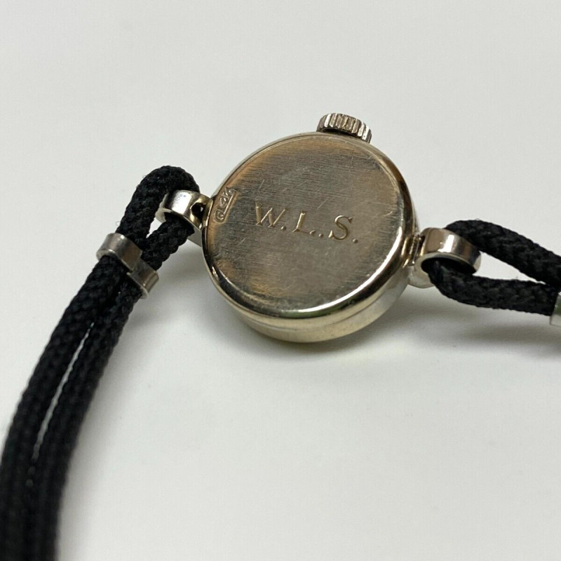 OMEGA Ladymatic Manual Wind Wristwatch, 14K Gold With initials W.L.S. OMEGA Ladymatic Manual Wind Wristwatch, 14K Gold With initials W.L.S.