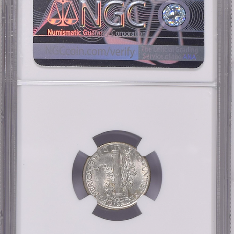 NGC AU 58 10 C 1936 D SILVER MERCURY DIMES NGC AU 58 10 C 1936 D SILVER MERCURY DIMES