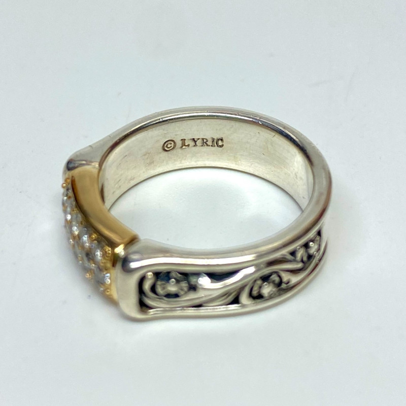 Lyric 925 18k Diamond 0.48ct Ring Size 7 Lyric 925 18k Diamond 0.48ct Ring Size 7