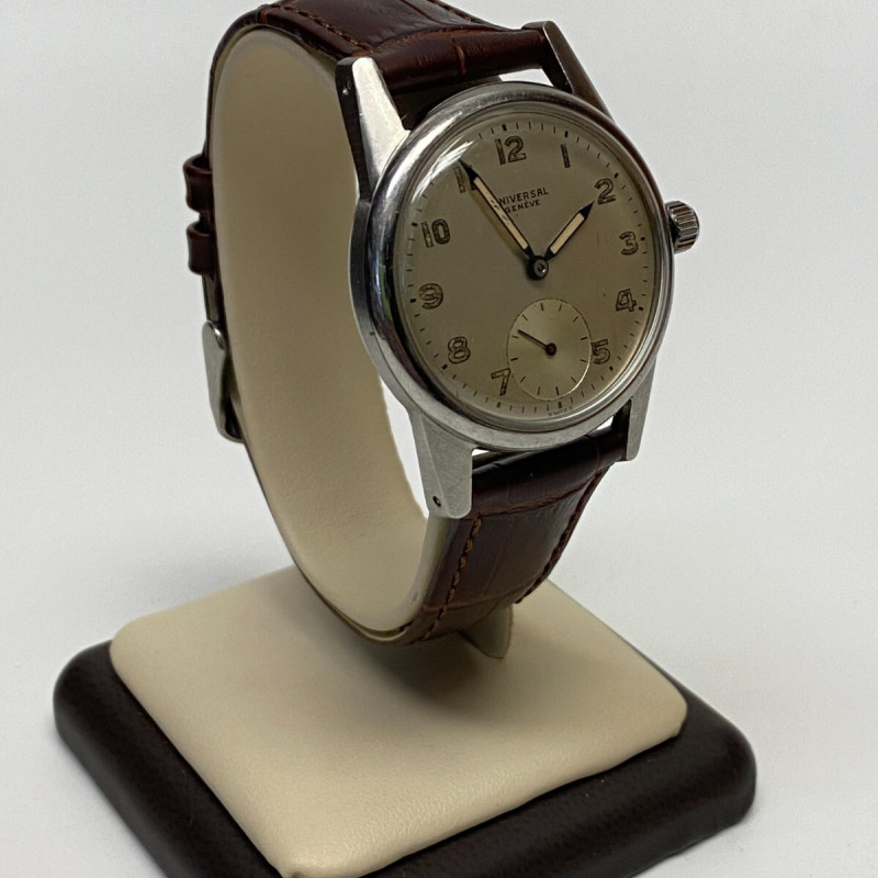 UNIVERSAL GENEVE SWISS ENVERSTEEL Rare Watch Manual