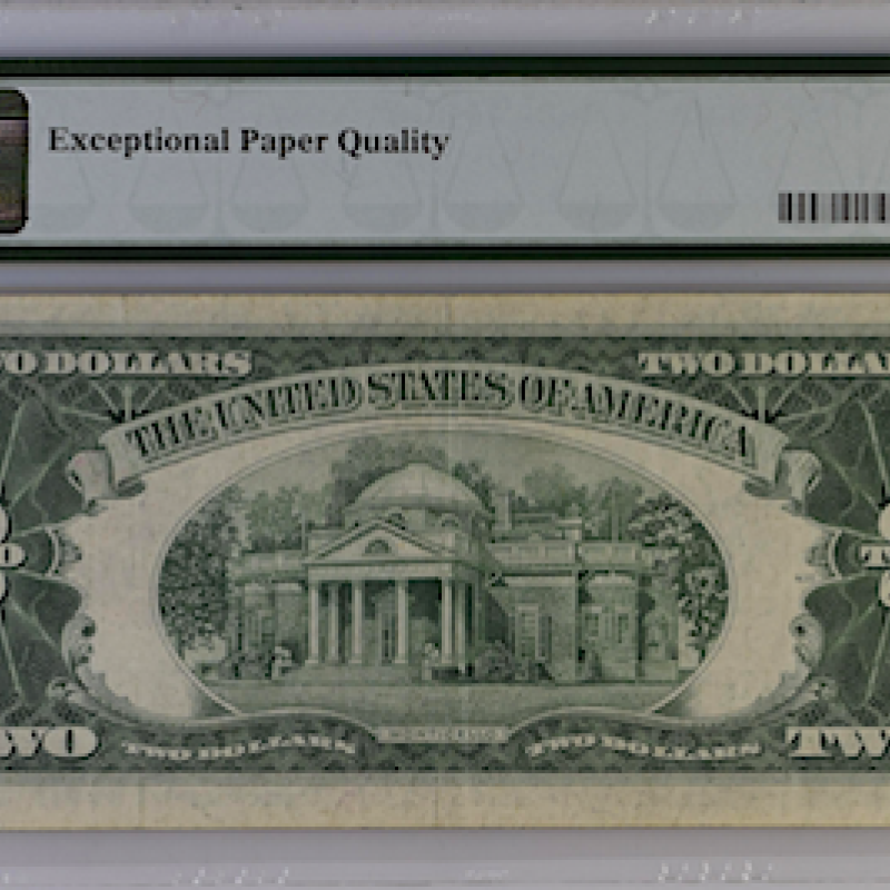  FR#1512 $2 1953 C LEGAL TENDER NOTE( AA BLOCK) SN# A74849758A pp Q 