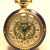 18K ANALOG ROMAN NUMERAL Muliticolored Pattern Designed Pocket watch 18K ANALOG ROMAN NUMERAL Muliticolored Pattern Designed Pocket watch
