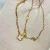 Van Cleef & Arpels Sweet Alhambra Necklace 18k Yellow Gold Mother of Pearl