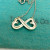 Tiffany & Co. Paloma Picasso Sterling Silver Double Heart Pendant Necklace