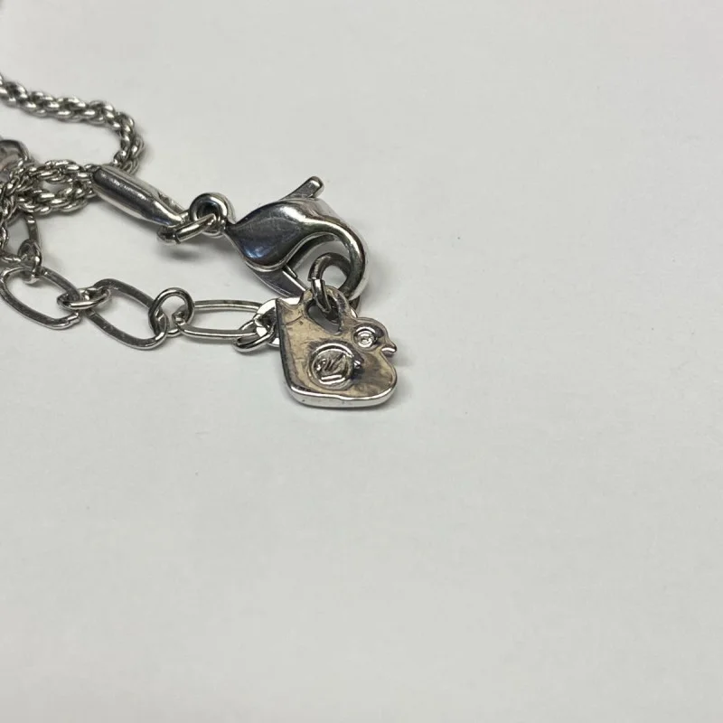 Crystals From Swarovski Puffed Heart Pendant Necklace