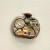 Vintage Ladies GRUEN VERI-THIN Watch 14K Gold 2 Diamonds Swiss Made 17 Jewel