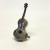 Rare Antique Sterling Silver Miniature Scroll Guitar Pill Box Dove Doll House Rare Antique Sterling Silver Miniature Scroll Guitar Pill Box Dove Doll House