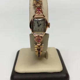 Vintage Lady Sanford 14k gold 17Jewels, Gold Plated Kreisler Quality Band