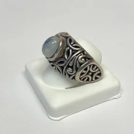 Samuel Behnam BJC Sterling Silver Moonstone Ring, size 10