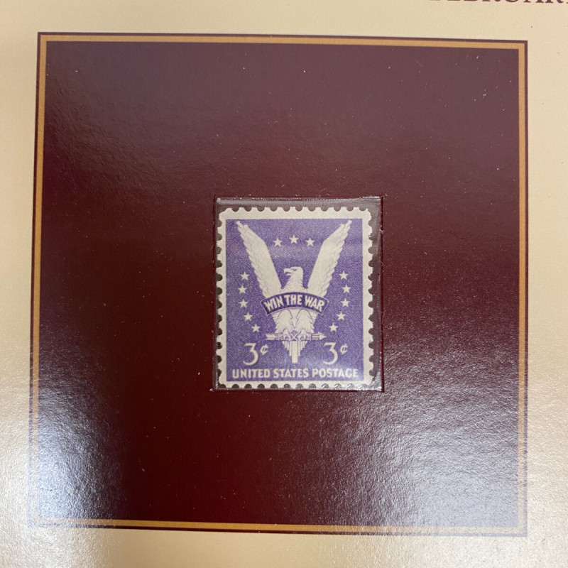 1985 San Francisco Mint Proof Set with Historic 1942 First Independence Day Stam