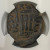 Byzantine Empire Anonymous Issue AE Follis AD 1028-1042 (Class B) NGC Ch F Byzantine Empire Anonymous Issue AE Follis AD 1028-1042 (Class B) NGC Ch F
