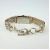 Vintage J. Jill Sterling Silver Turquoise Dial Chain Bracelet Watch Japan Quartz