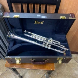 Bach Stradivarius Model 43 Professional Trumpet, Silver-Plated