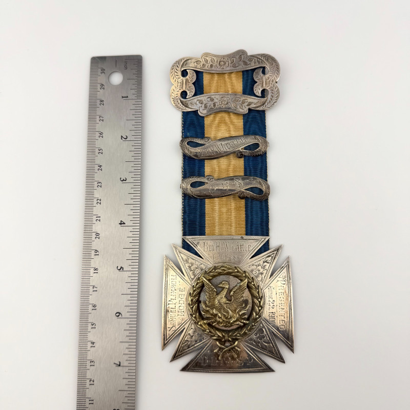Fraternal Temperance Regalia Pair – Sons of the Phoenix , Samuel Plimsoll Lodge