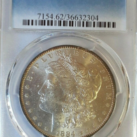 1884-O PCGS MS 62 MORGAN DOLLAR