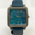 Ecclissi Sterling Silver Women’s Square Watch Blue MOP dial & Leather Band Ecclissi Sterling Silver Women’s Square Watch Blue MOP dial & Leather Band